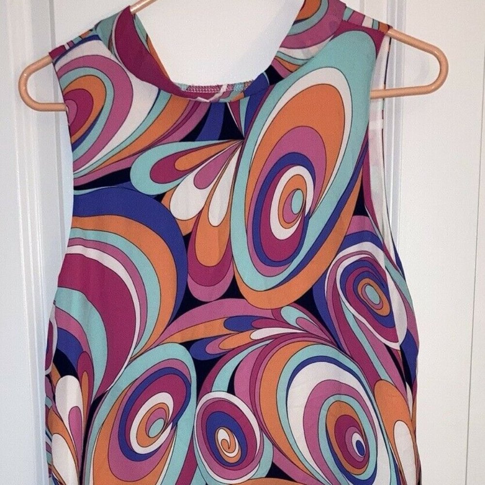 Vintage Carole Christian MOD Pucci inspired shift